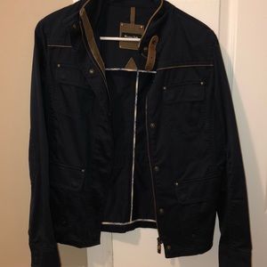 Like new navy Massimo Dutti military jacket